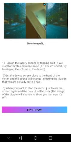 RazorDroid - Hair Trimmer Pran - Screenshot 3