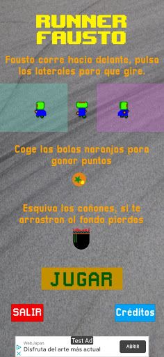 Runner Fausto - Screenshot 1