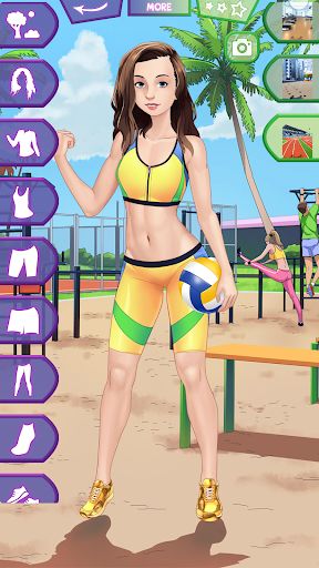 Fitness Girls Dress Up - Screenshot 3