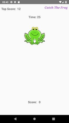 Catch The Frog - Screenshot 1