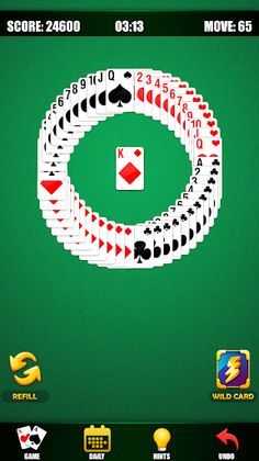 Pyramid Solitaire Daily Cards - Screenshot 2