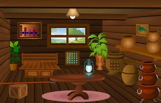Can You Escape Wooden House - Screenshot 1