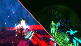 Z-Waves - Cyberpunk Shooter - Screenshot 2