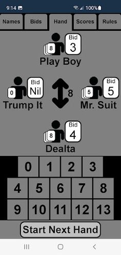 Spades Scorekeeper - Screenshot 3