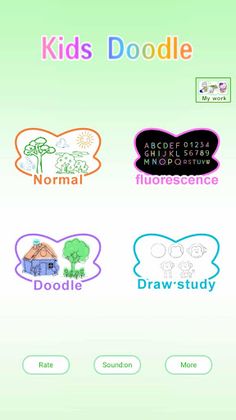 happy doodle - painting game - Screenshot 1