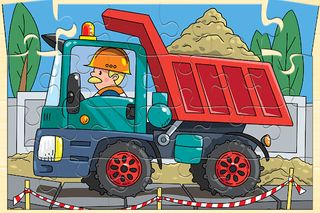 Construction Vehicles Puzzle - Screenshot 3
