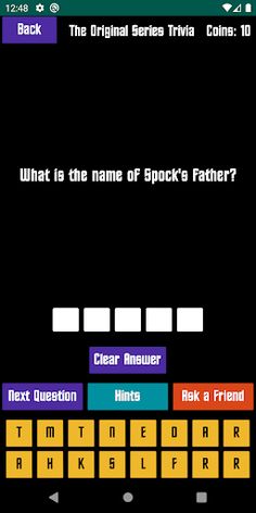 Quiz About Star Trek - Screenshot 2