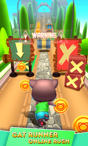 Cat Runner: Decorate Home - Screenshot 2