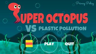 Super Octopus vs Plastic Pollu - Screenshot 1
