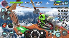 Mega Ramp Bike Stunts Games 3D - Screenshot 2