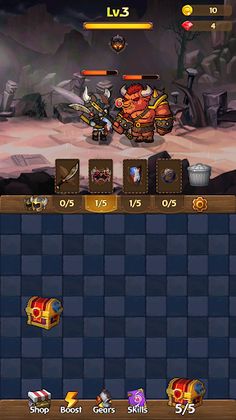 Idle Merge Fantasy RPG - Screenshot 1