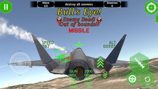 Thunder War Modern Ace Combat - Screenshot 1