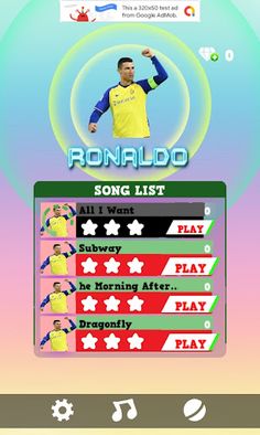 Ronaldo Music Ball - Screenshot 1