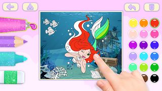 Girl Coloring Book for Kids - Screenshot 2