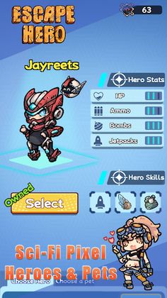 Escape Hero - Puzzle Pixel RPG - Screenshot 4