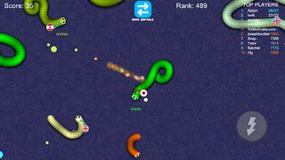 Worms Fun Snake .io - Screenshot 1
