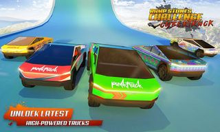 Ev Truck Stunt Race Car Games - Screenshot 2