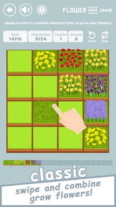 Flower Game - Garden Merge - Screenshot 3