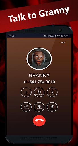 scary granny's video call chat - Screenshot 3