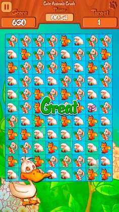 Cute Animals Crush - Screenshot 4