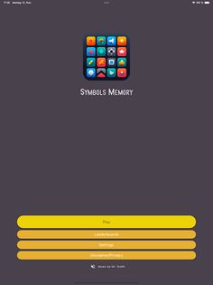 Symbols Memory Game - Screenshot 4