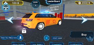 Audi Police Car Parking - Screenshot 1