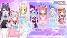 Dress Up! Shining Anime Star - Screenshot 3