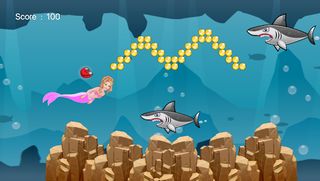 Shark Dash Mermaid - Screenshot 1