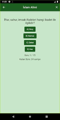 İslam Alimi Ödüllü Yarışma - Screenshot 2