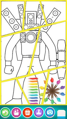 Skibd Toilet Speakerman Color - Screenshot 2