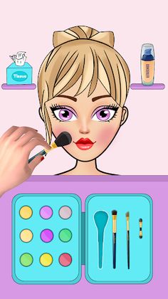 DIY Paper Princess Doll Games - Screenshot 2