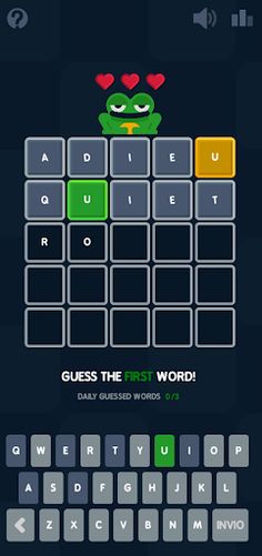 FROGLE - Guess the words - Screenshot 1