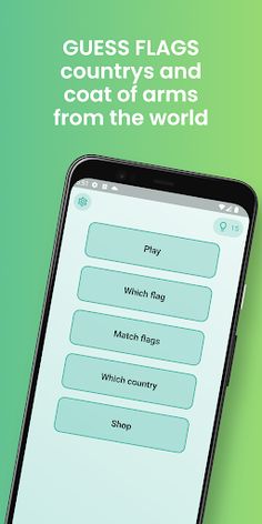 Flags game - Quiz - Screenshot 1