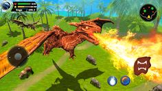 Flying Dragon Simulator Games - Screenshot 2
