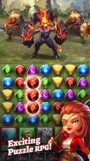 Dragon Strike: Puzzle RPG - Screenshot 1