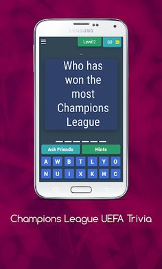 Champions League UEFA Trivia - Screenshot 3