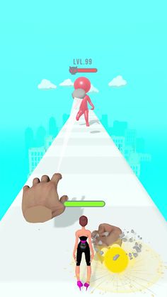 Giant Hands - Screenshot 1