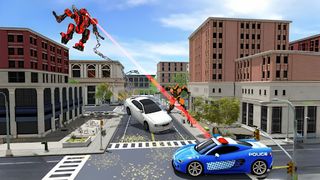 Police Robot Transform Car War - Screenshot 3