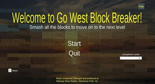 Go West Block Breaker - Screenshot 2