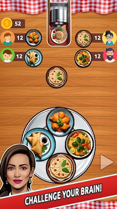 Food Frenzy Dash:The Food Game - Screenshot 2