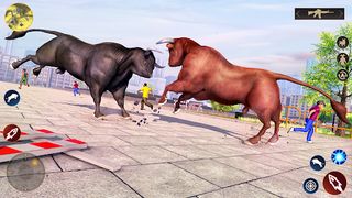 Gang Battle Craft Bull Game - Screenshot 2