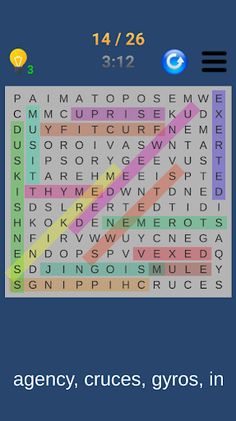 Word Search MP - Screenshot 1