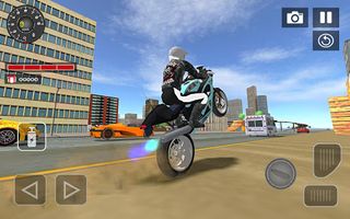 Sports bike simulator Drift 3D - Screenshot 1