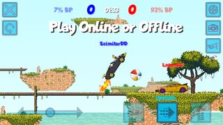 Pixel Boost League - 2D Rocket - Screenshot 1