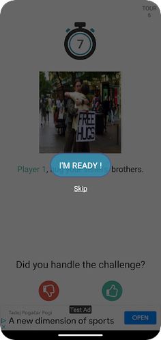 7 Seconds Challenge - Screenshot 2