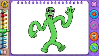 Rainbow Friend Draw & Coloring - Screenshot 2