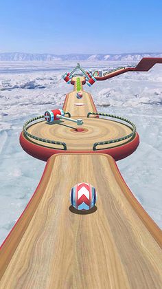 Rolling Balls 3D: Sky Race - Screenshot 1