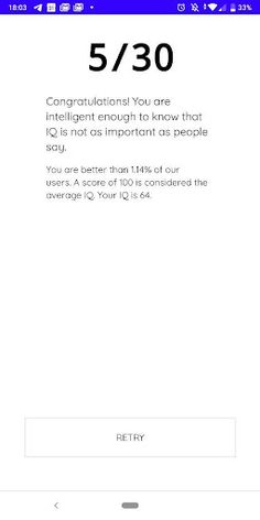 iQT: Raven IQ Test - Screenshot 4