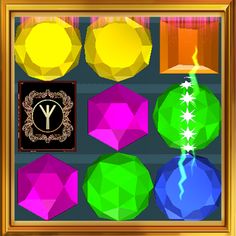 Gems fantasy three in a row - Screenshot 1