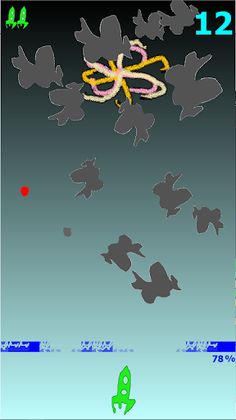 Asteroid Invasion - one click - Screenshot 3